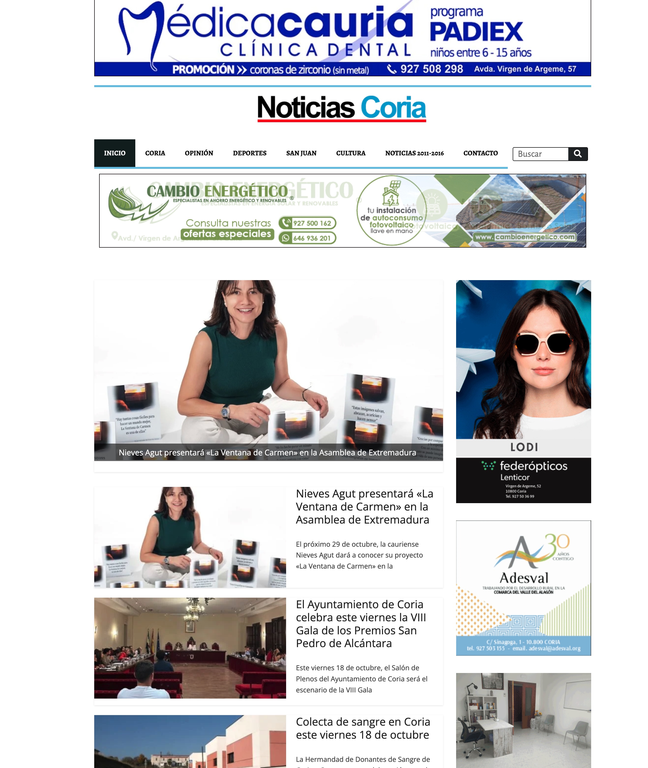 Noticias Coria - Periódico Digital